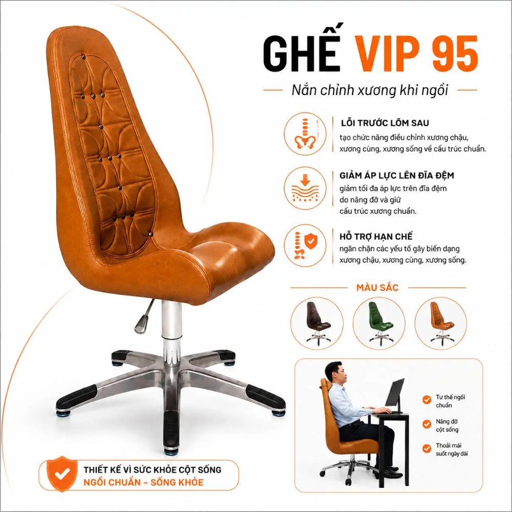 Ghế sáng chế DOCTORLOAN VIP 95