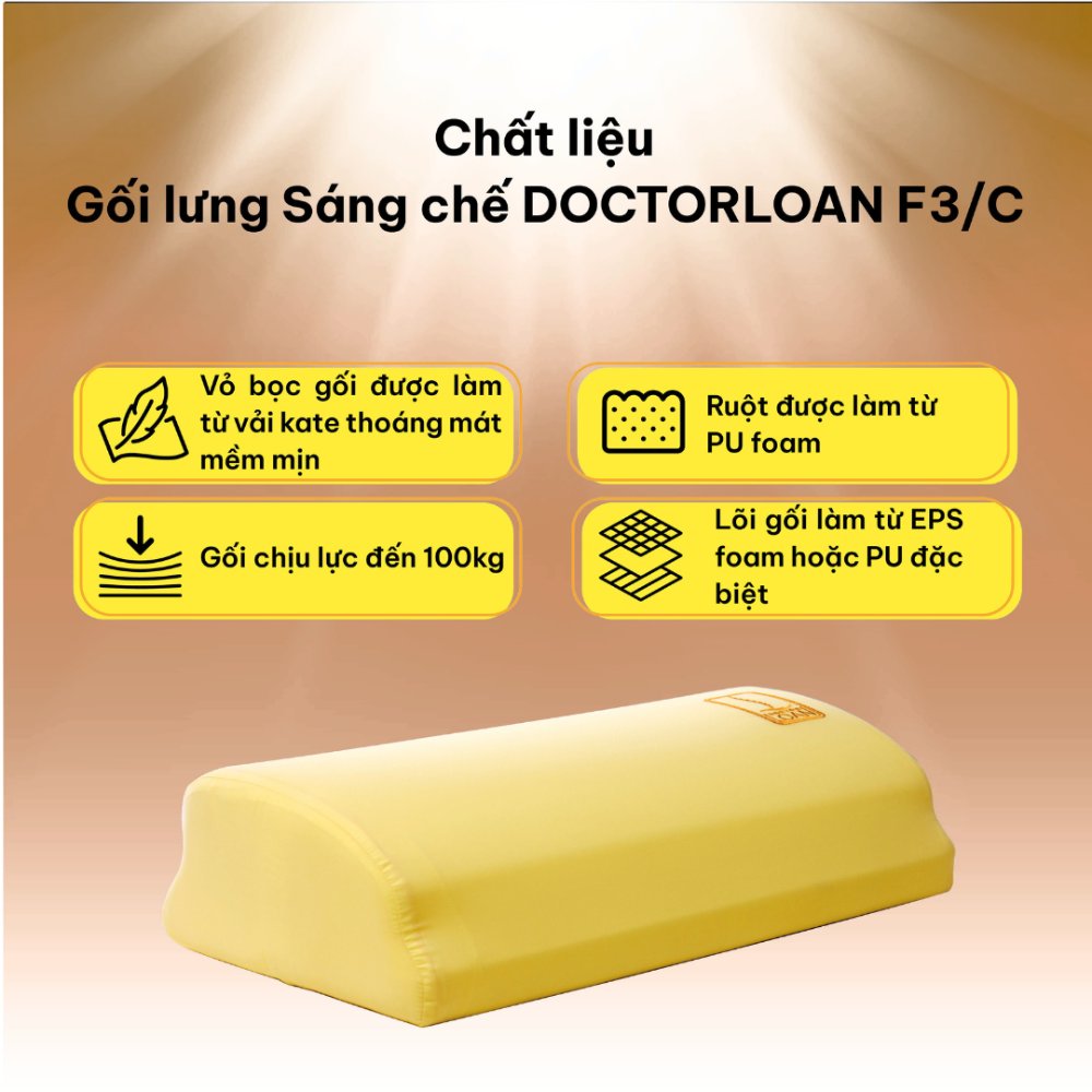 Gối lưng sáng chế DOCTORLOAN