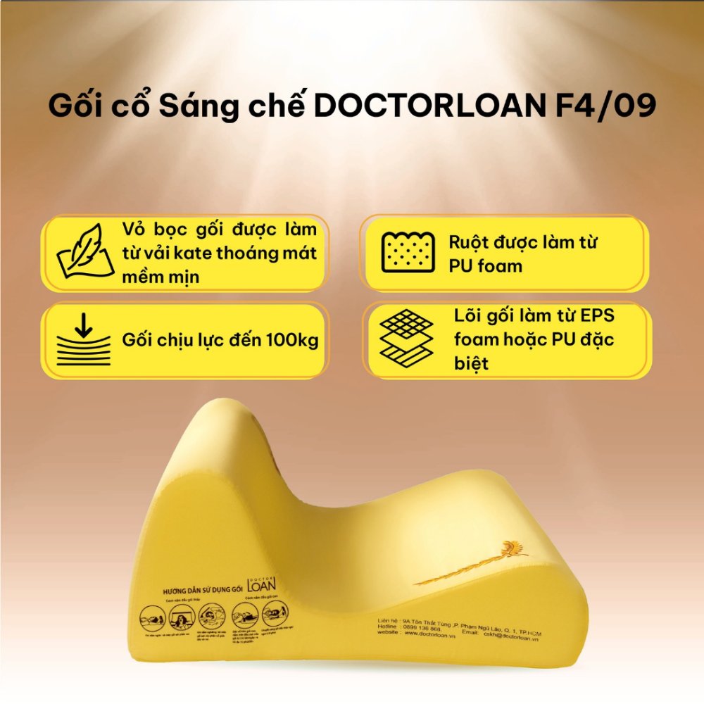 Gối cổ sáng chế DOCTORLOAN