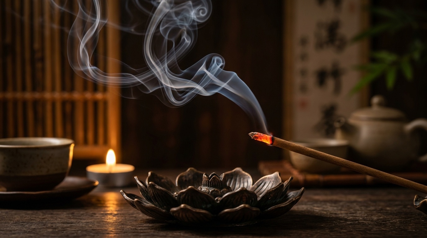 Trầm Hương Phú Luận - Lư Đốt Khói Trầm Tự Nhiên