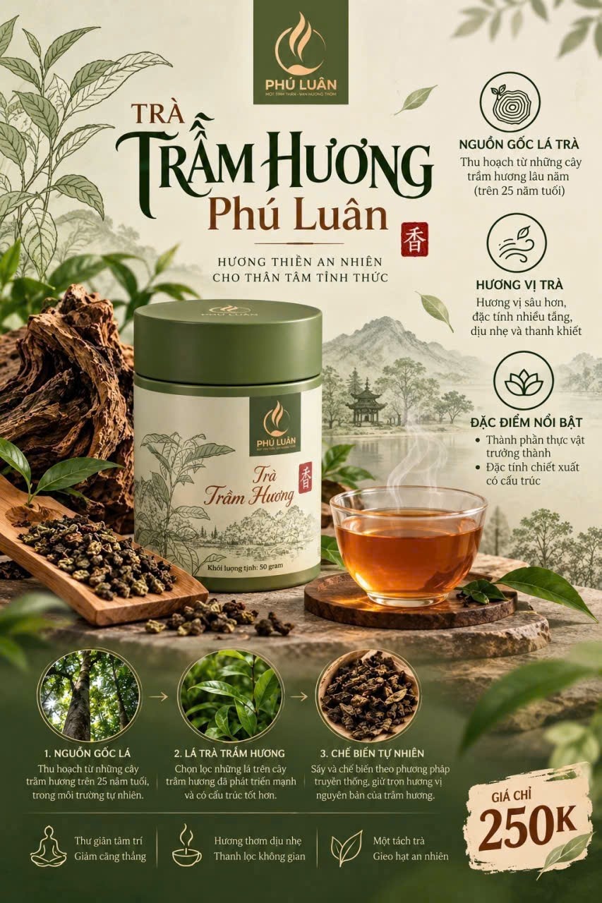 Tinh Dầu Trầm Pha Lê 10ml