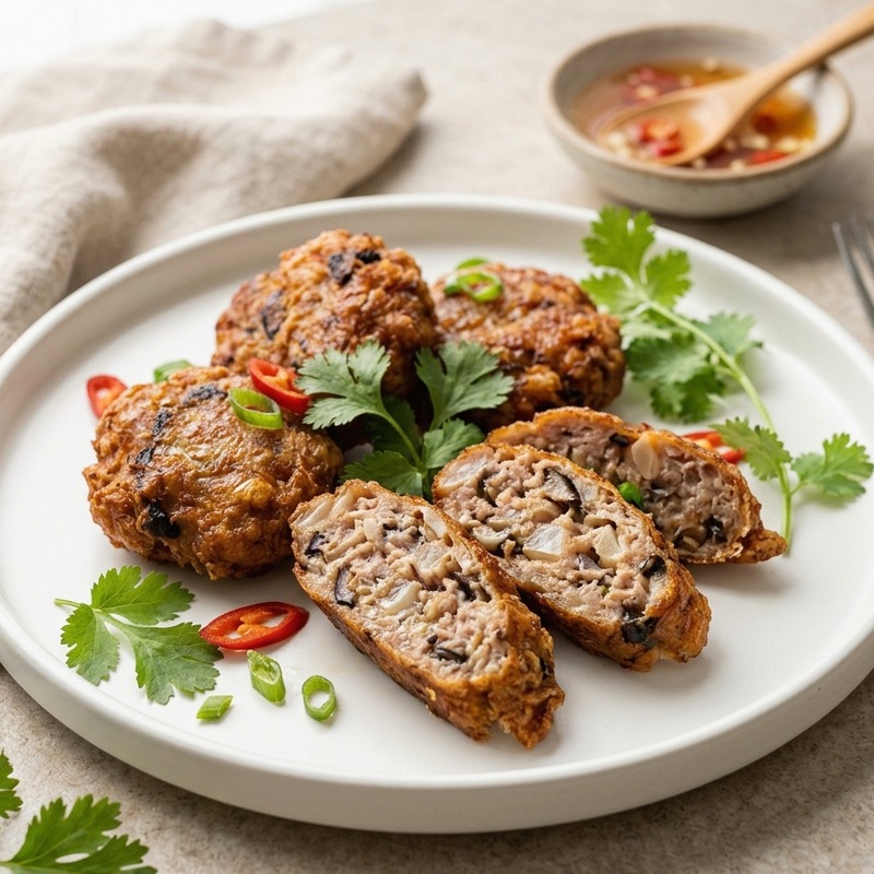 Chả Sụn Nấm Hương