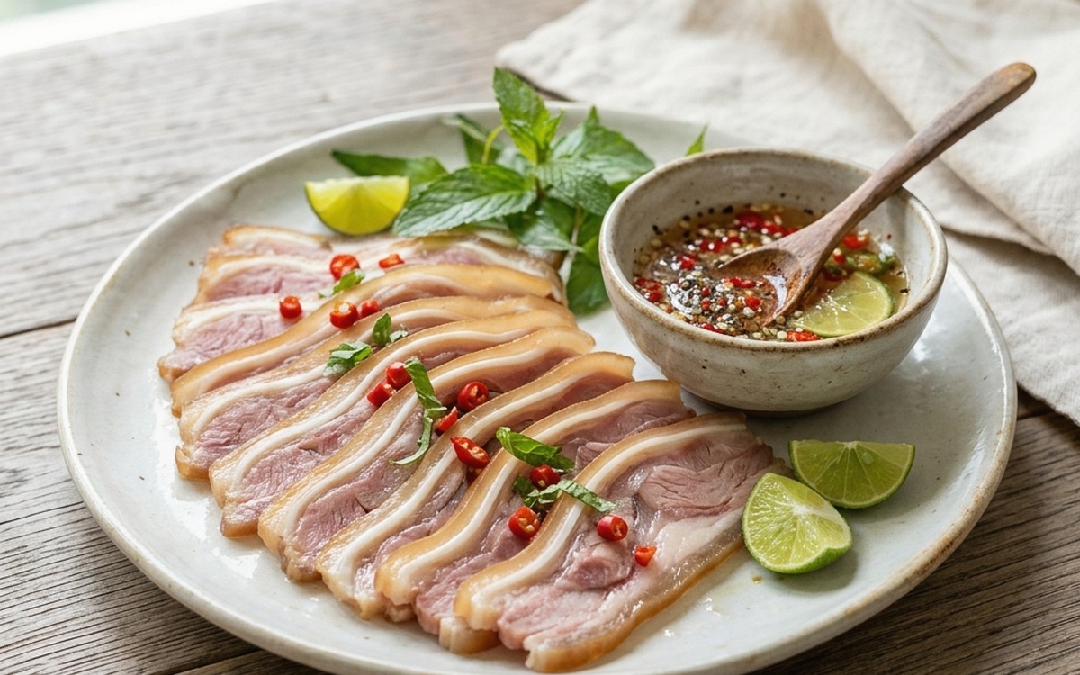 Công thức pha muối ớt tắc lá chanh chấm đồ ủ muối