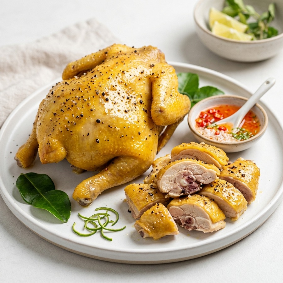 Gà Ủ Muối Hoa Tiêu