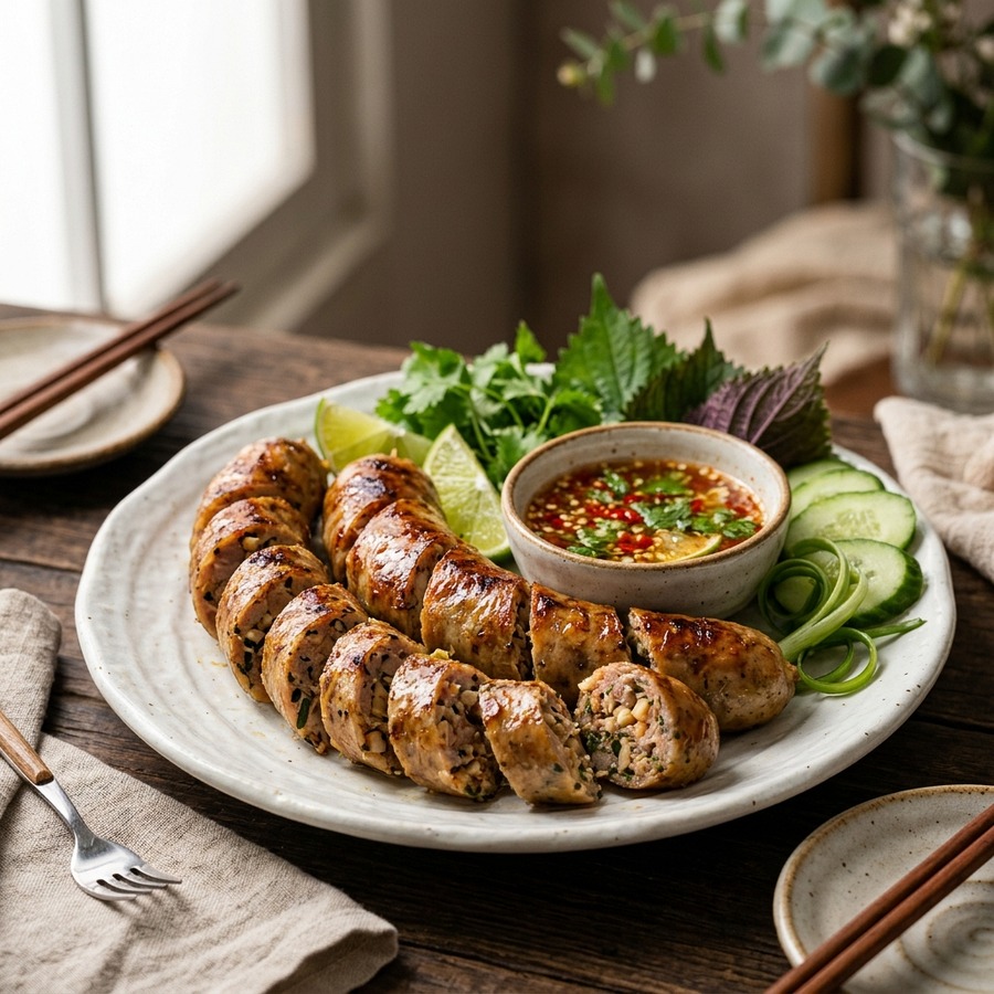 Dồi Sụn Non Nướng