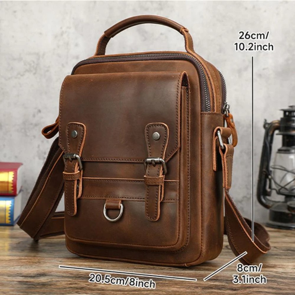 Túi da nam đeo chéo, xách tay bền bỉ - 1032177