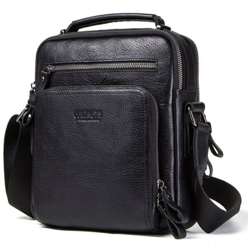 Túi da đeo chéo nam da bò sáp xịn đa năng cá tính- 1325746