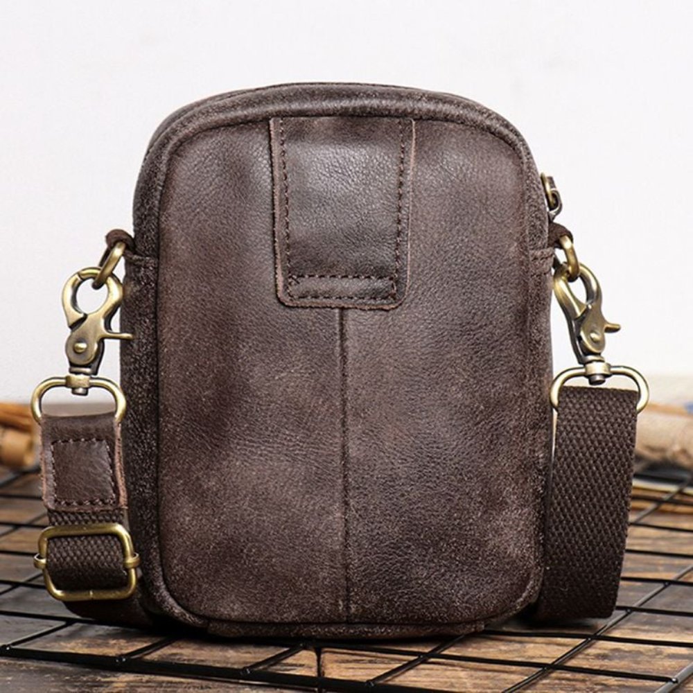 Túi đeo hông, đeo chéo Mini da bò - 3551902