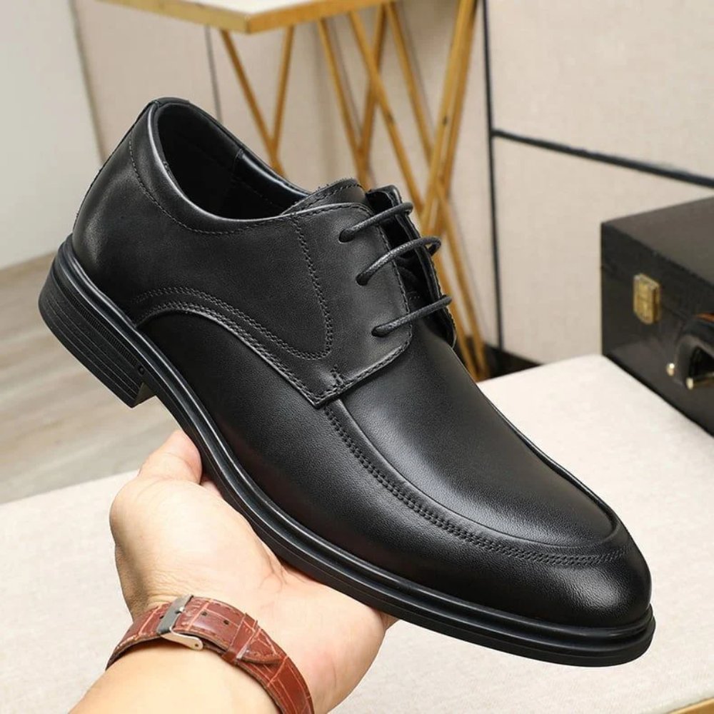 Giày da nam buộc dây ngoại cỡ