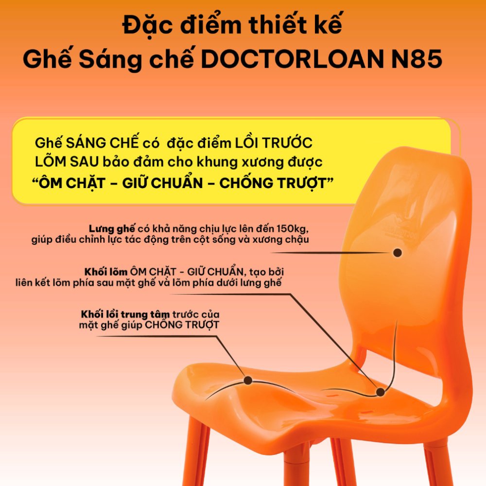 Ghế sáng chế N85 DoctorLoan