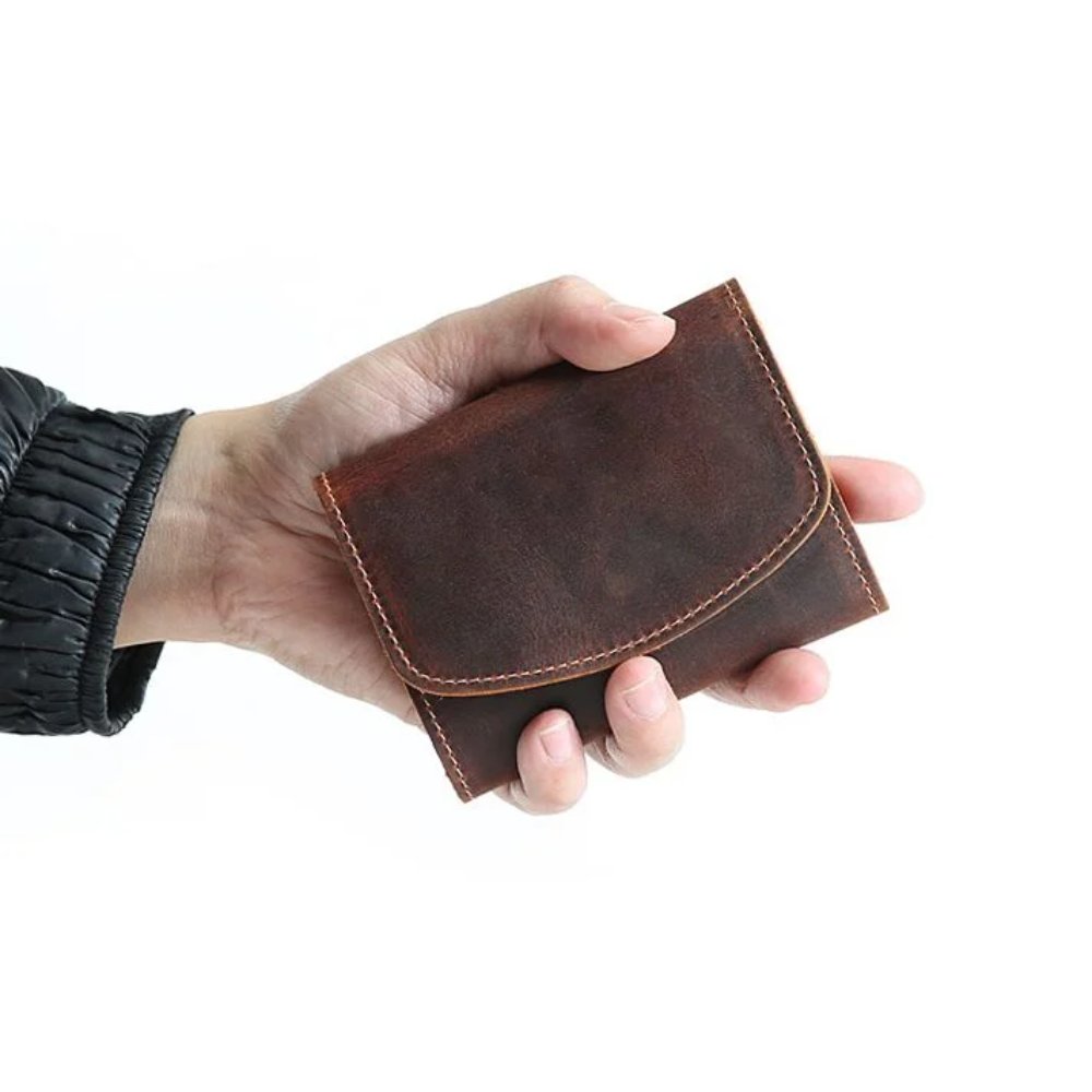 Ví mini da sáp 