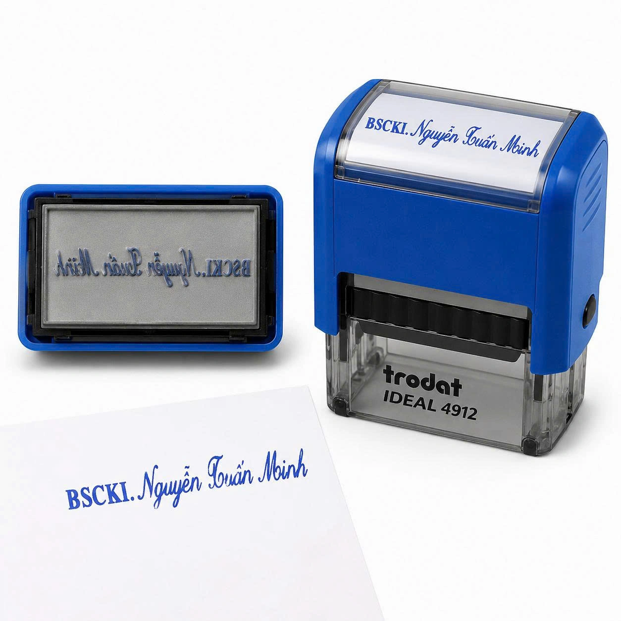 Dấu Chức Danh & Số Điện Thoại Trodat Printy 4913