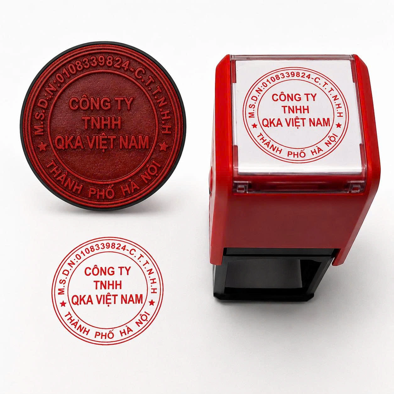 Dấu Tròn Doanh Nghiệp Chuẩn Pháp Lý Trodat 46040