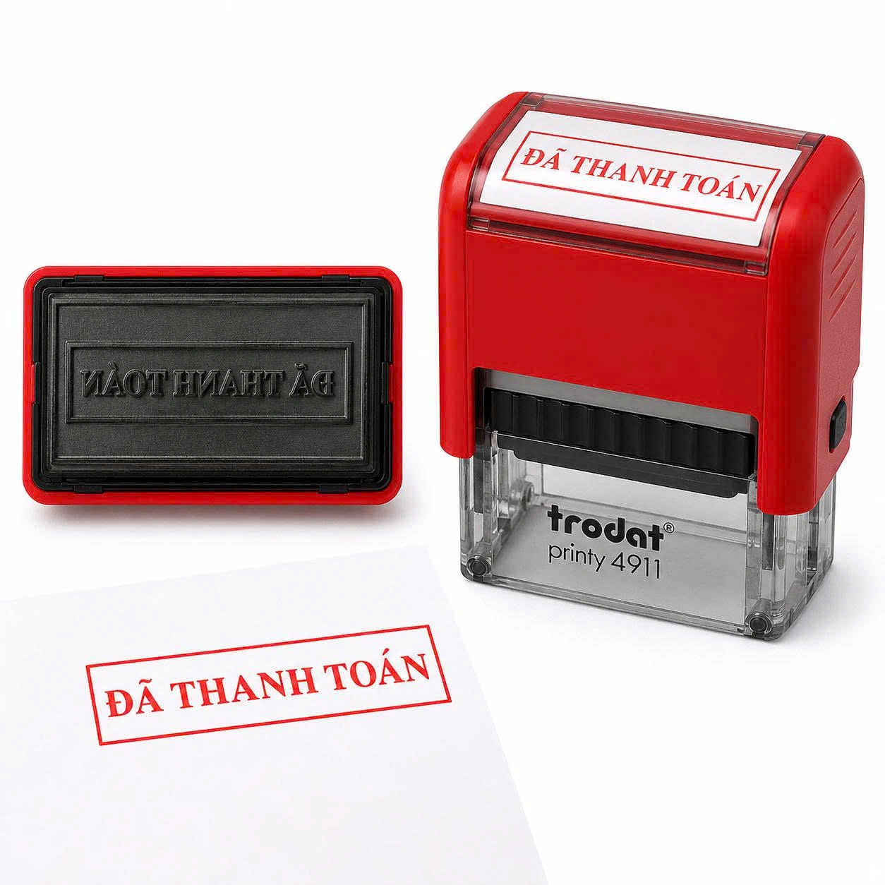 Dấu Ngày Tháng 'ĐÃ THU TIỀN' Trodat 4850