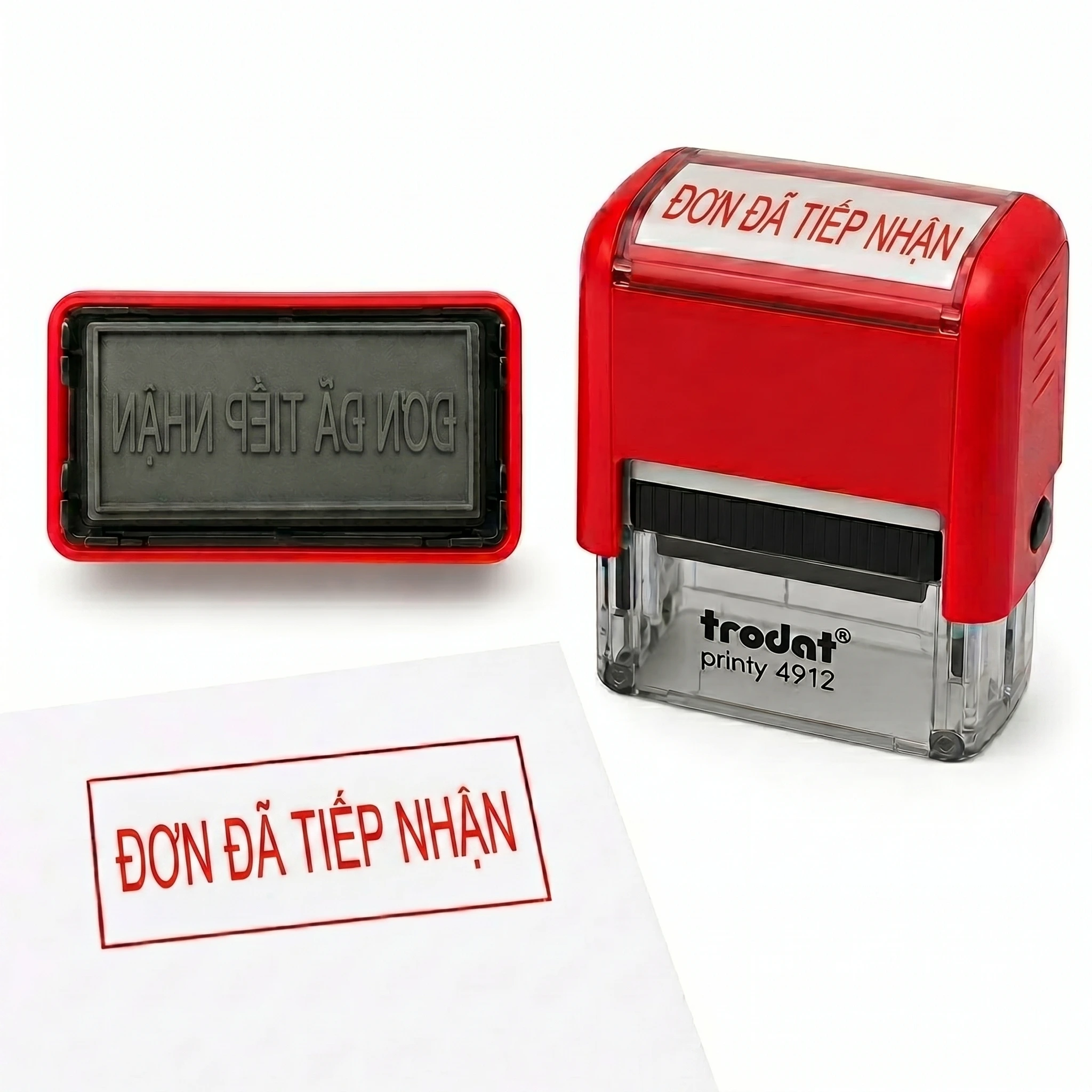 Dấu Bản Vẽ Hoàn Công Cỡ Đại Liền Mực
