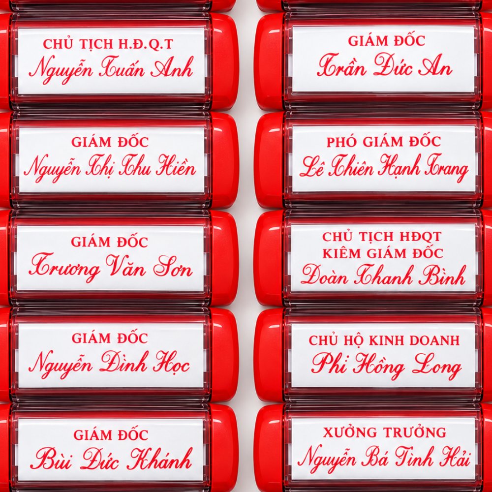 Dấu chức danh
