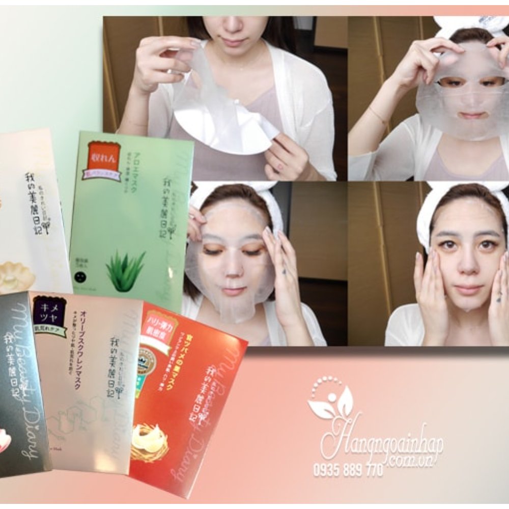 Mặt Nạ Dưỡng Trắng & Căng Bóng Yến Tươi (Hộp 5 miếng)