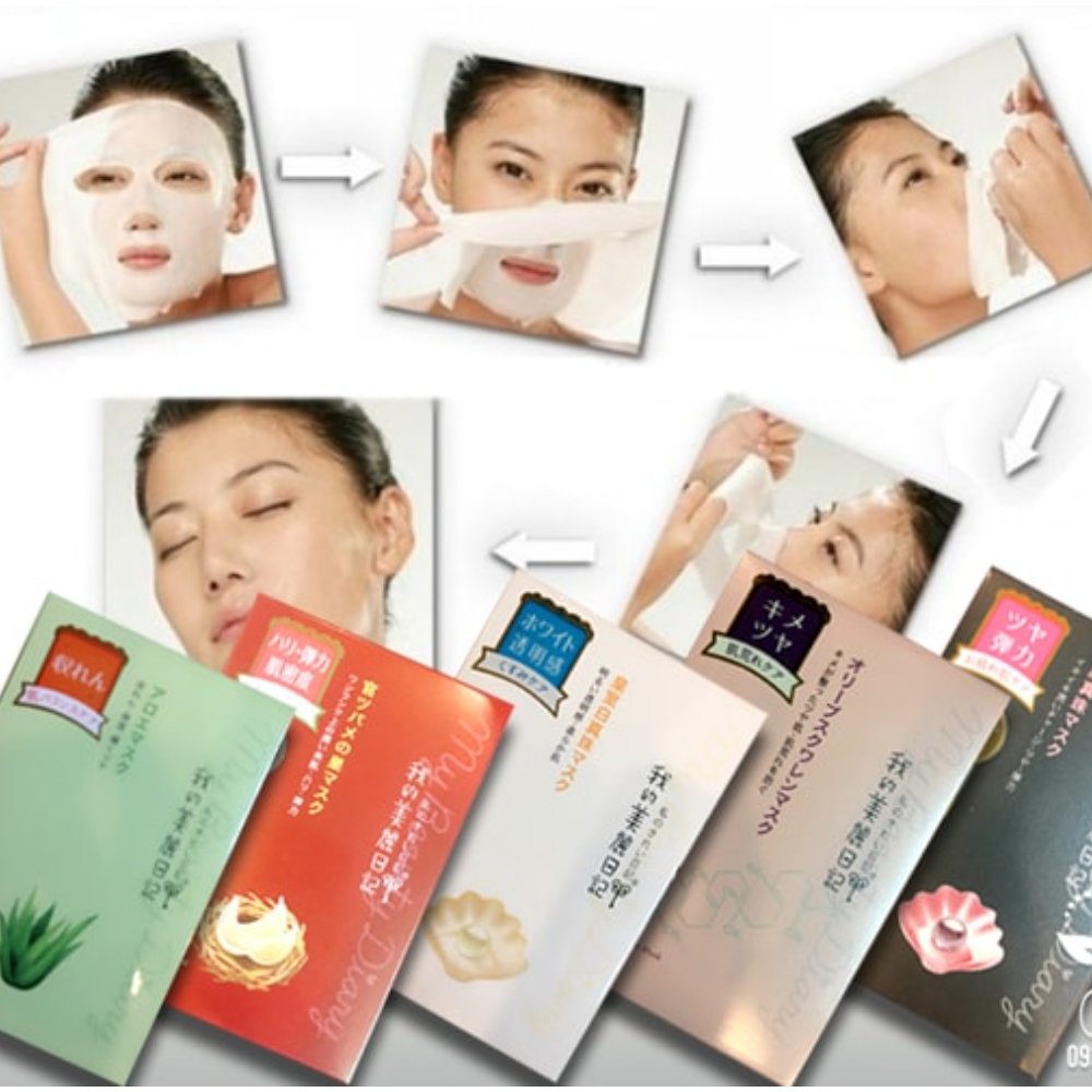 Mặt Nạ Dưỡng Trắng & Căng Bóng Yến Tươi (Hộp 5 miếng)