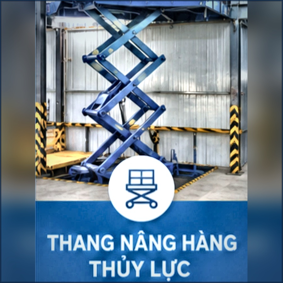 Thang Nâng Hàng Thủy Lực Cắt Kéo