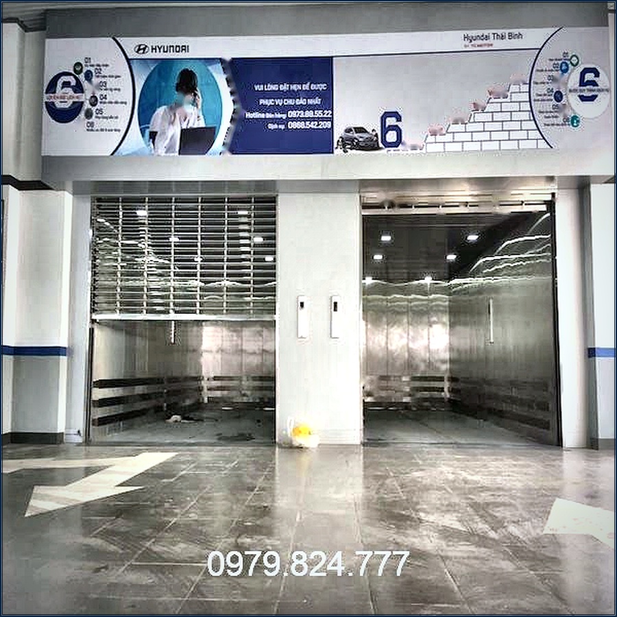 Thang Nâng Ô Tô Gara 3.5 Tấn