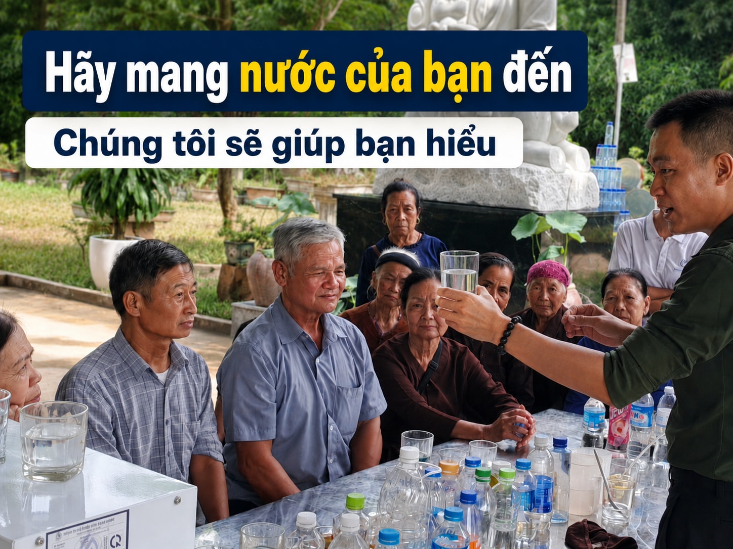 Kiểm tra và tìm hiểu nguồn nước
