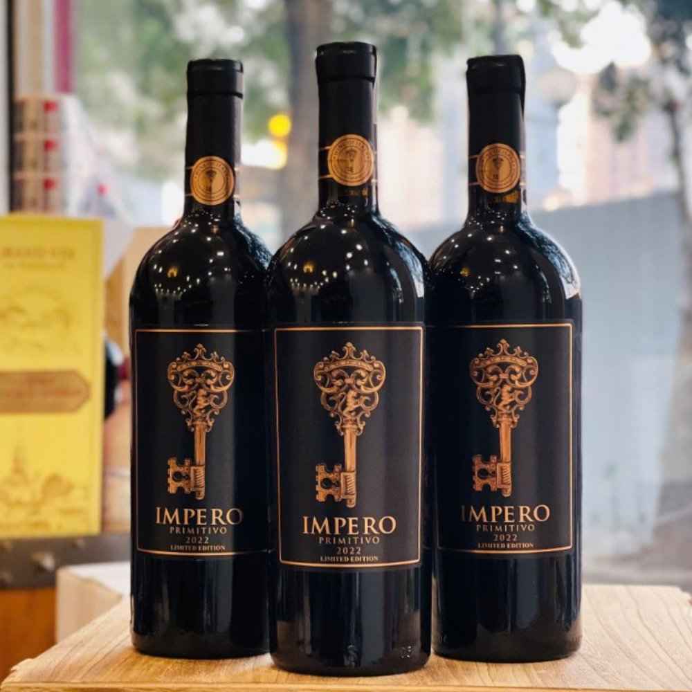 Vang Ý Impero Limited Edition Primitivo IGT 18% 