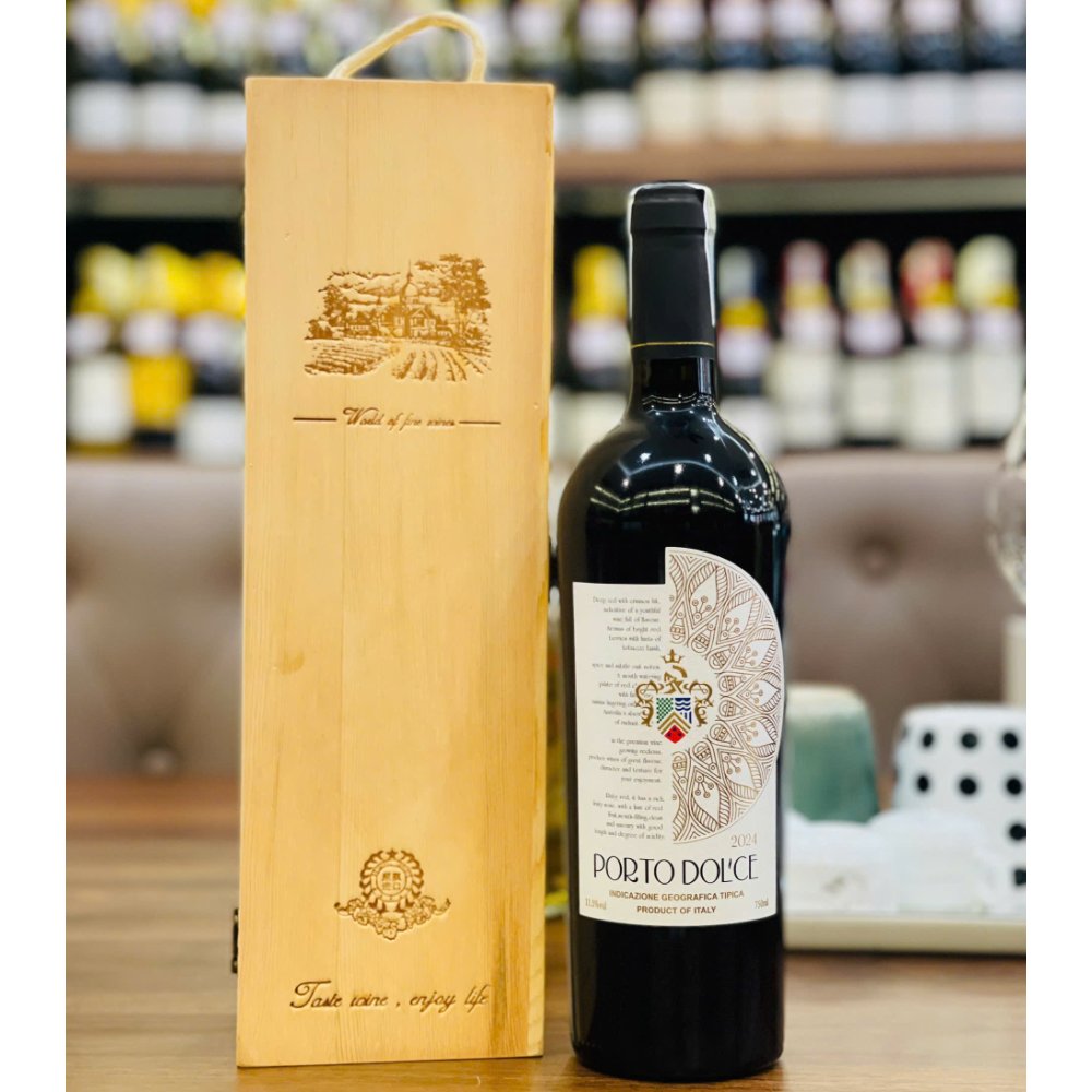 Vang Ý Porto Dol'ce Semi Dolce IGT 11.5%