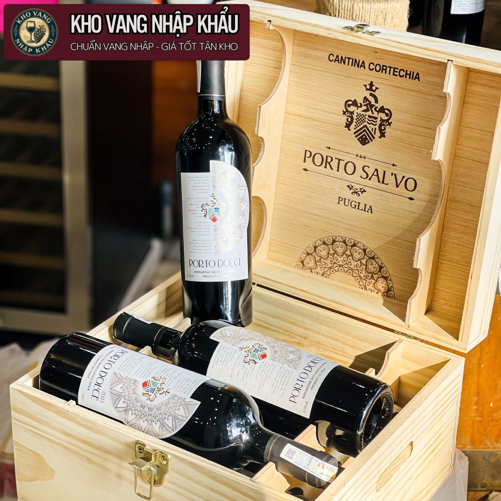 Vang Ý Porto Dol'ce Semi Dolce IGT 11.5%