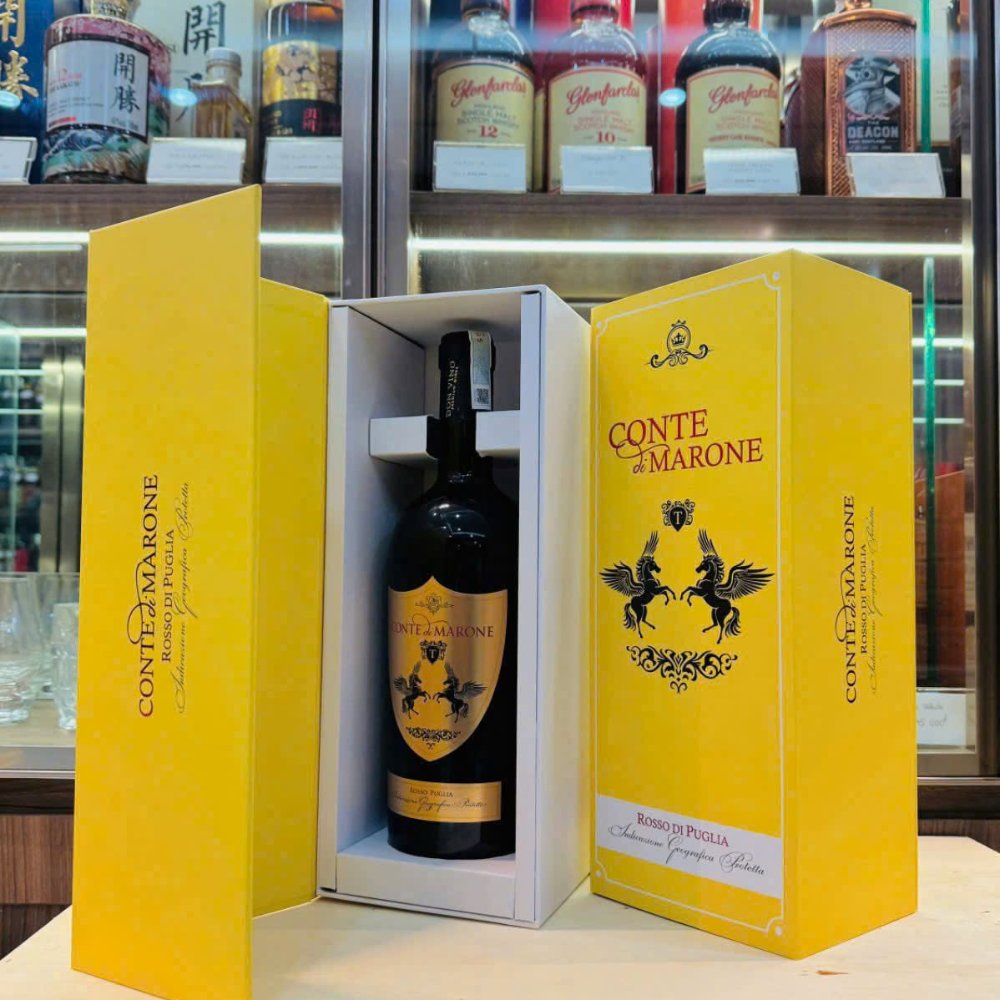 Vang Ý Conte di Marone Rosso Di Puglia 15%