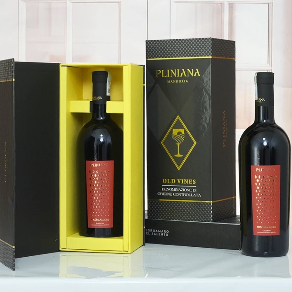 Vang Ý Pliniana Negroamaro IGT 15%