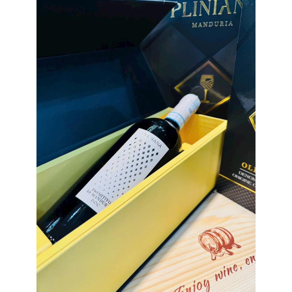 Vang Ý Pliniana Primitivo di Manduria 15%