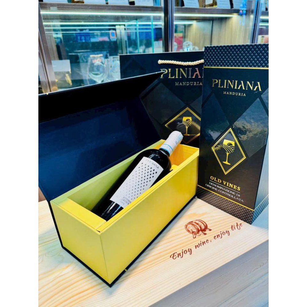 Vang Ý Pliniana Primitivo di Manduria 15%