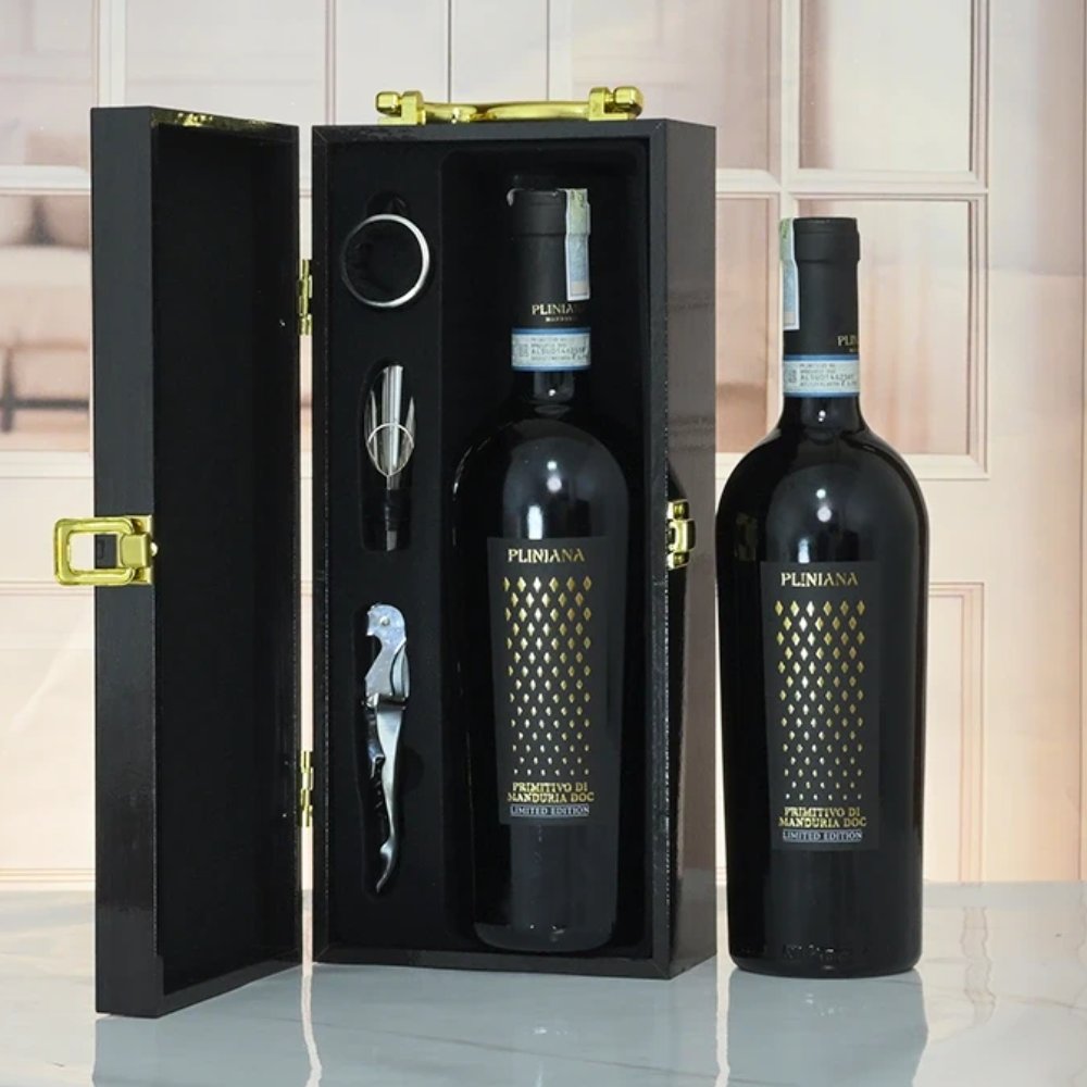 Vang Ý Pliniana Primitivo di Manduria DOC Limited Edition 18%