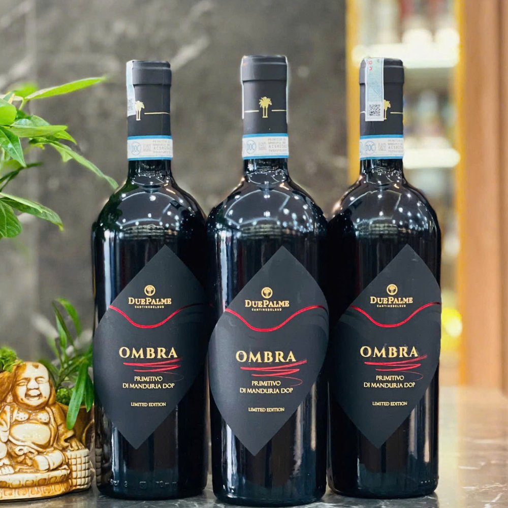 Vang Ý Ombra Due Palme 15%
