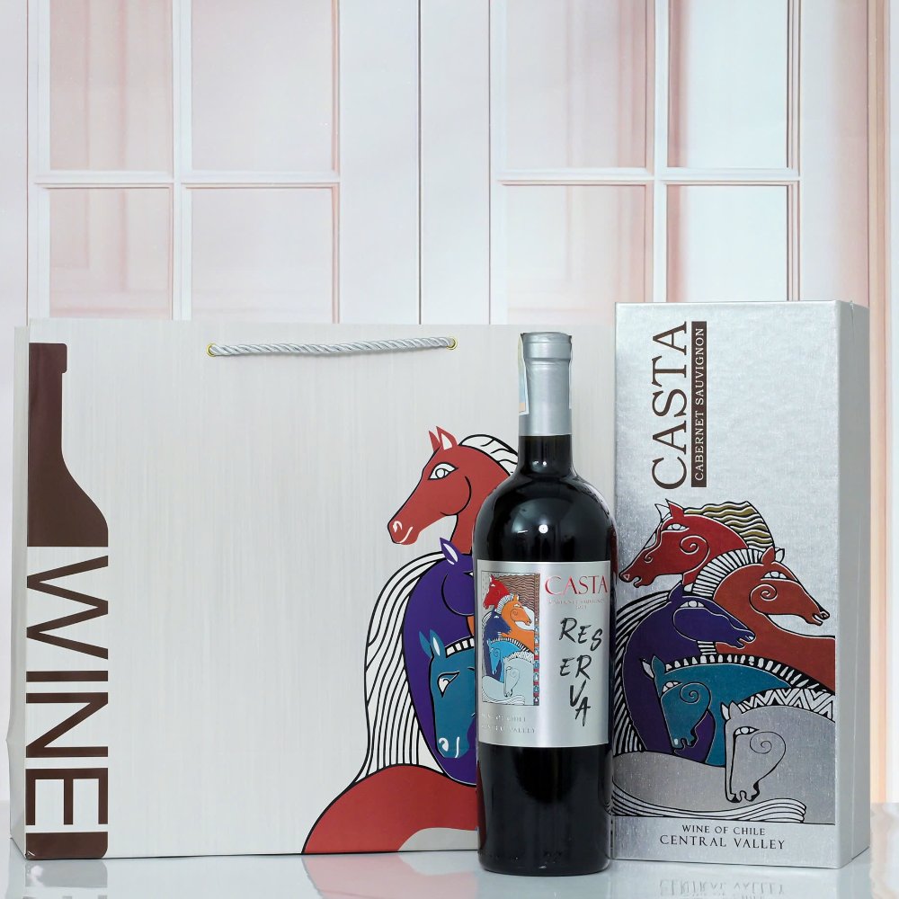 Vang Chile Casta Reserva Cabernet Sauvignon Central Valley 14%