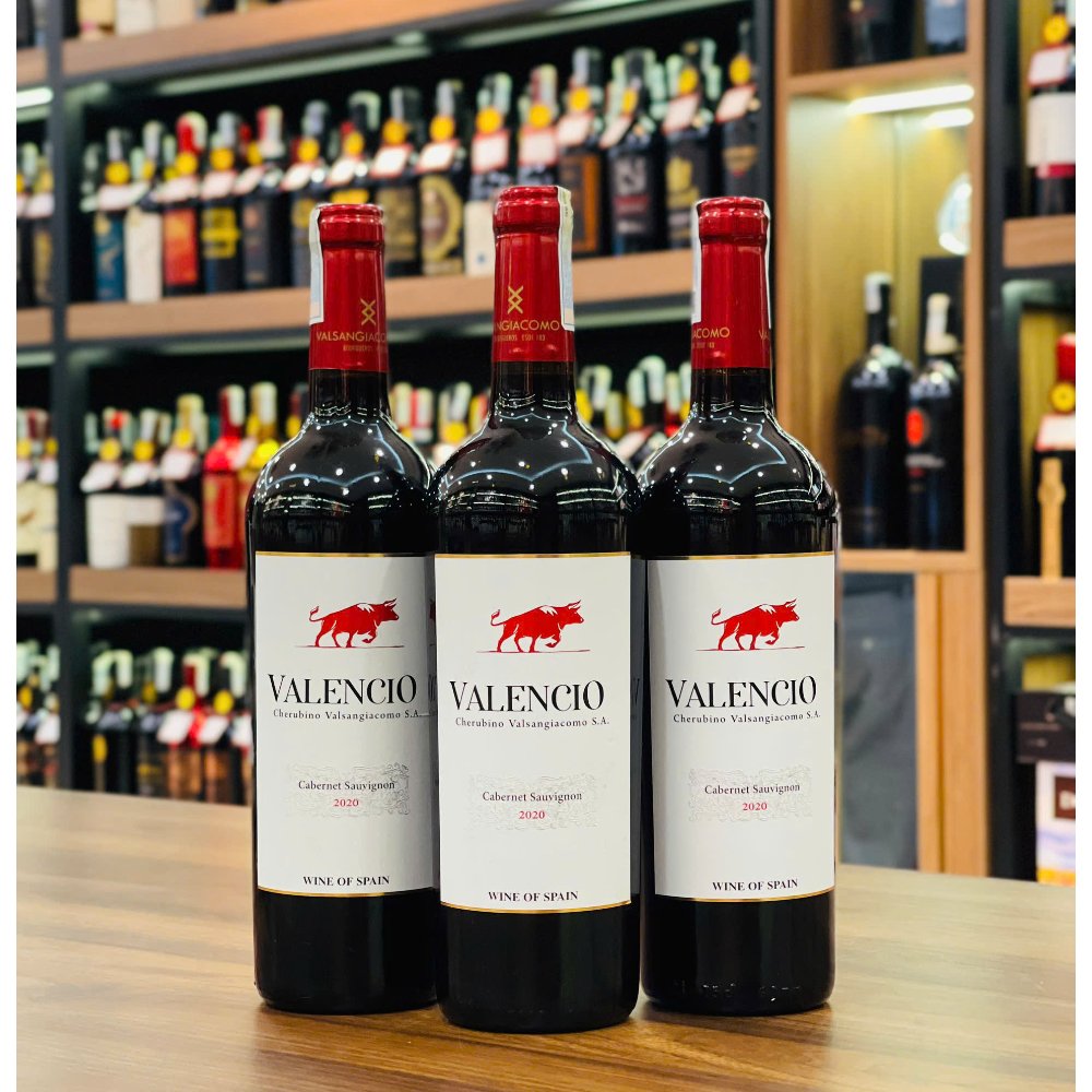 Vang Tây Ban Nha Valencio Cabernet Sauvignon 13,5%