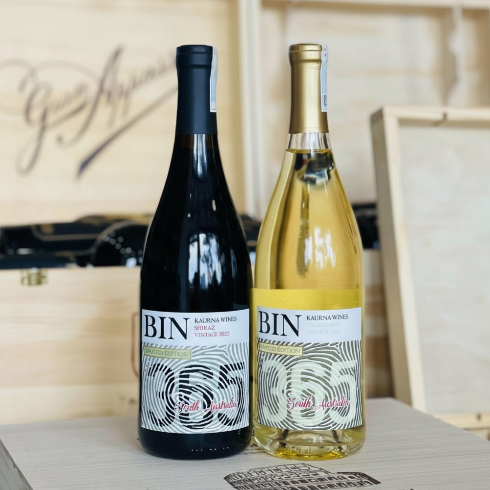 Vang Úc Bin 365 Kaurna Wine Shiraz South Australia 15%