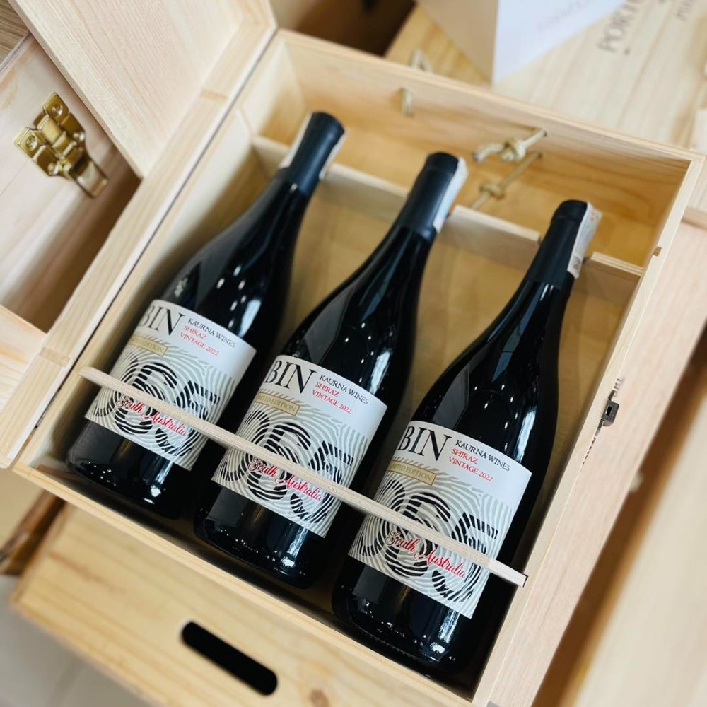 Vang Úc Bin 365 Kaurna Wine Shiraz South Australia 15%