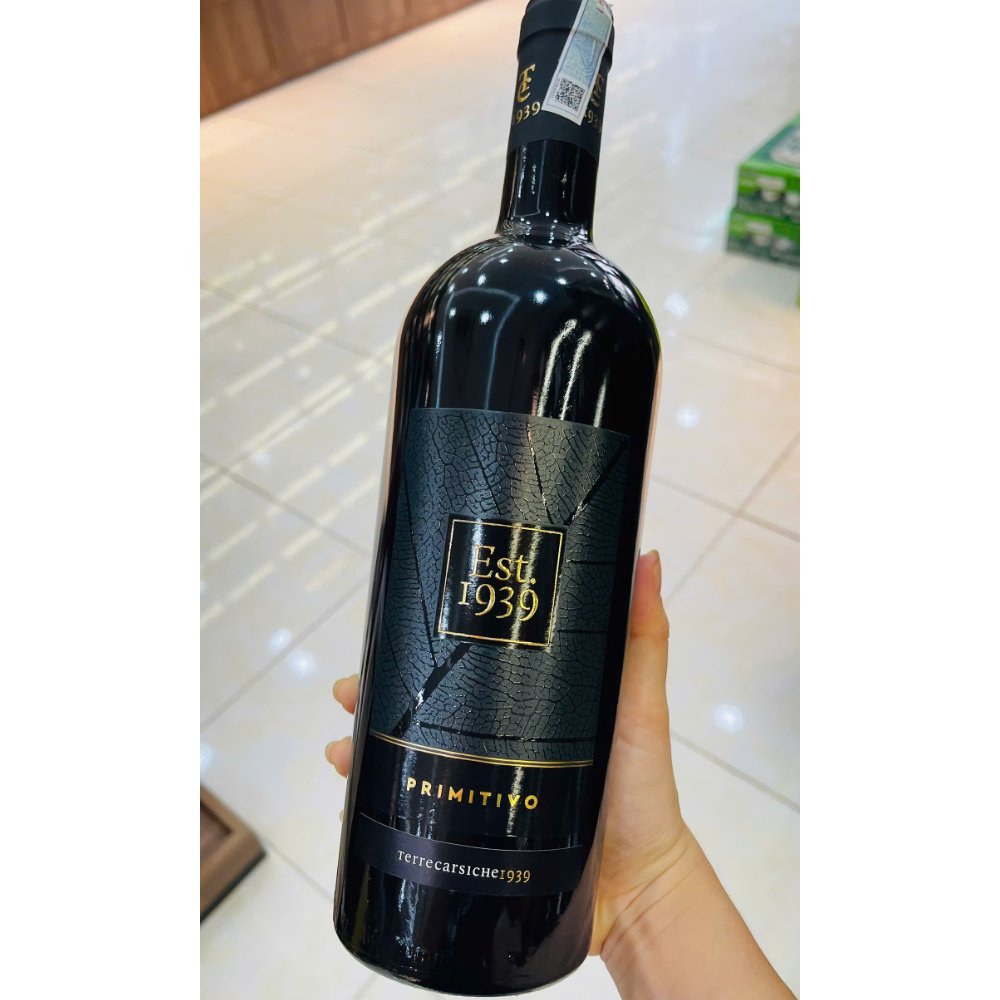 Vang Ý Est. 1939 Primitivo IGT Puglia 14%