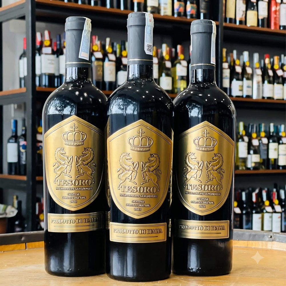 Vang Ý Tesoro Sangiovese 14.5%