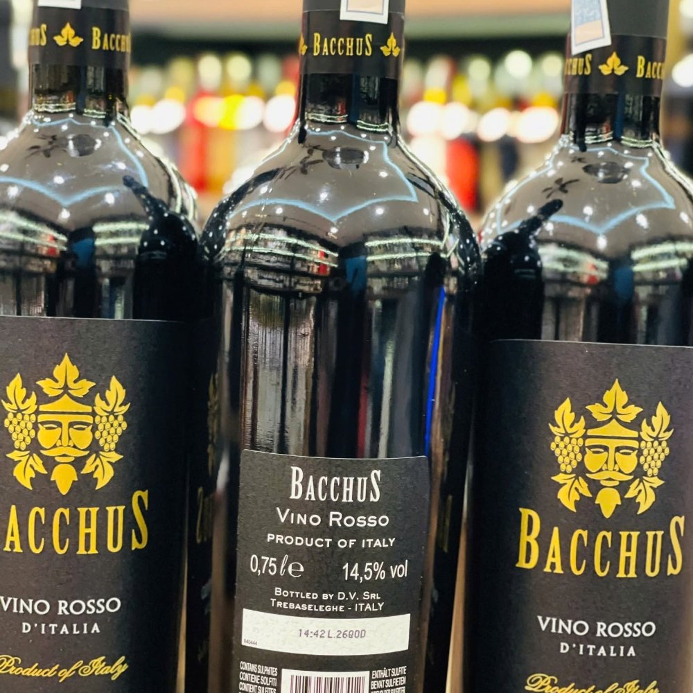 Vang Ý Bacchus Vino Rosso IGP 14.5%