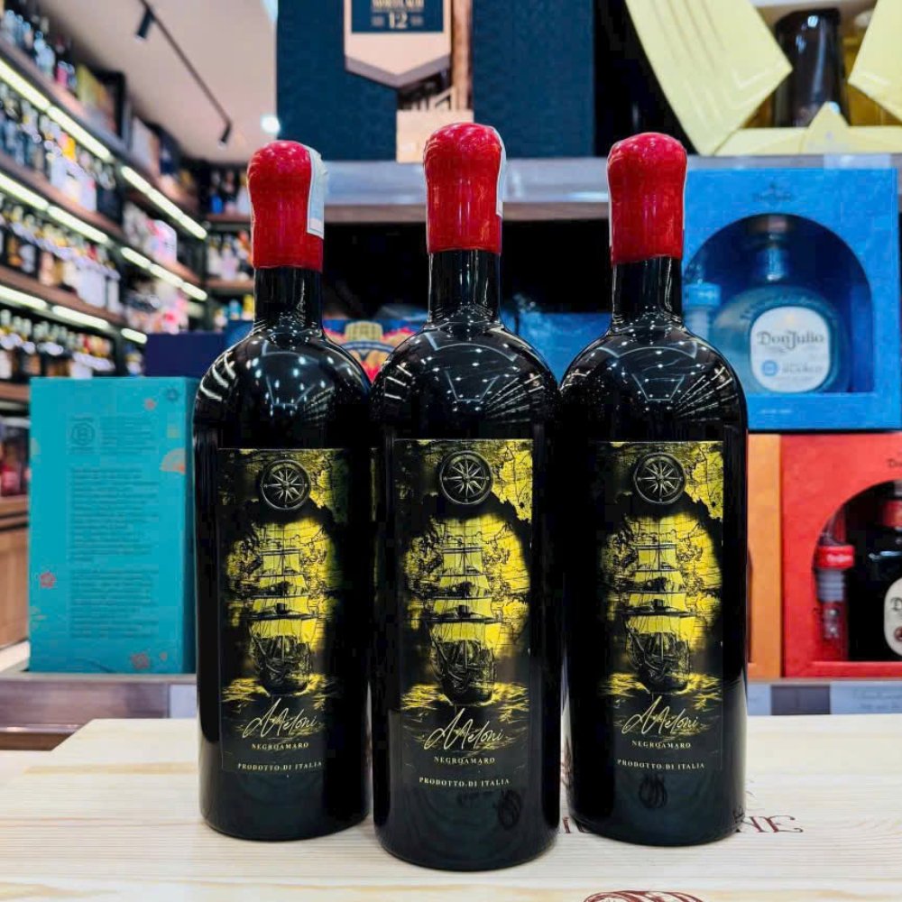 Vang Ý Meloni Negroamaro 16%
