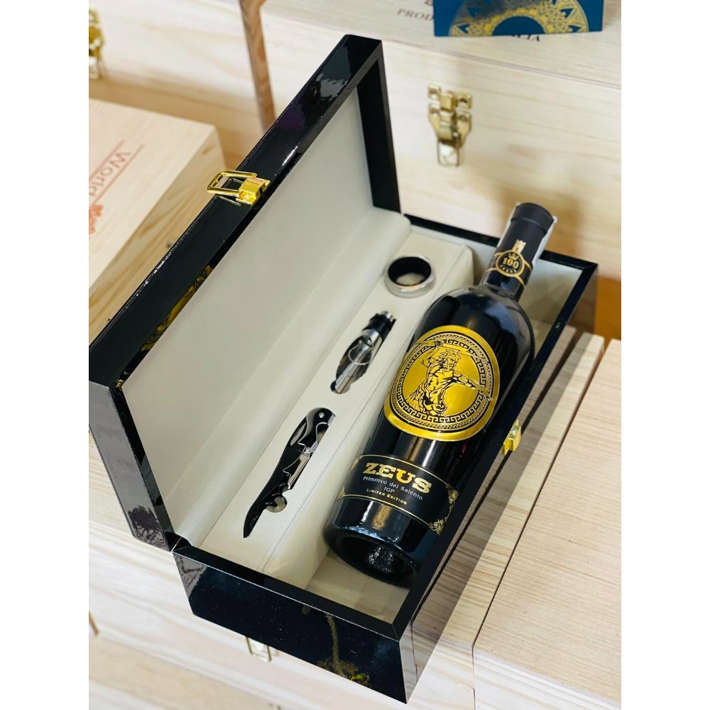 Vang Ý Zeus Primitivo di Manduria Limited 19%