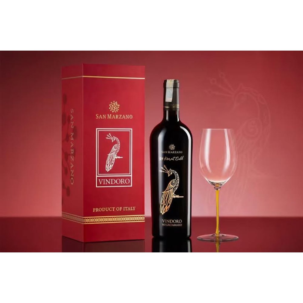 Vang Ý Vindoro Gold Con công Vàng 15% 