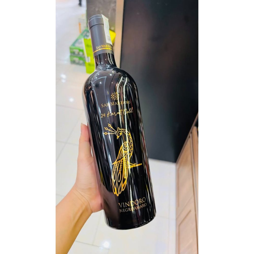 Vang Ý Vindoro Gold Con công Vàng 15% 