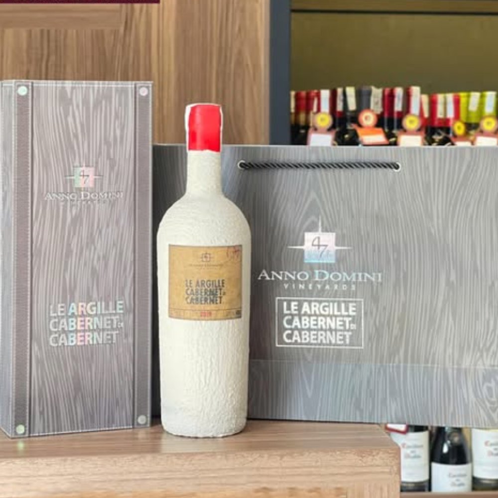 Vang Ý Xi Măng Le Argille Cabernet Di Cabernet 15%
