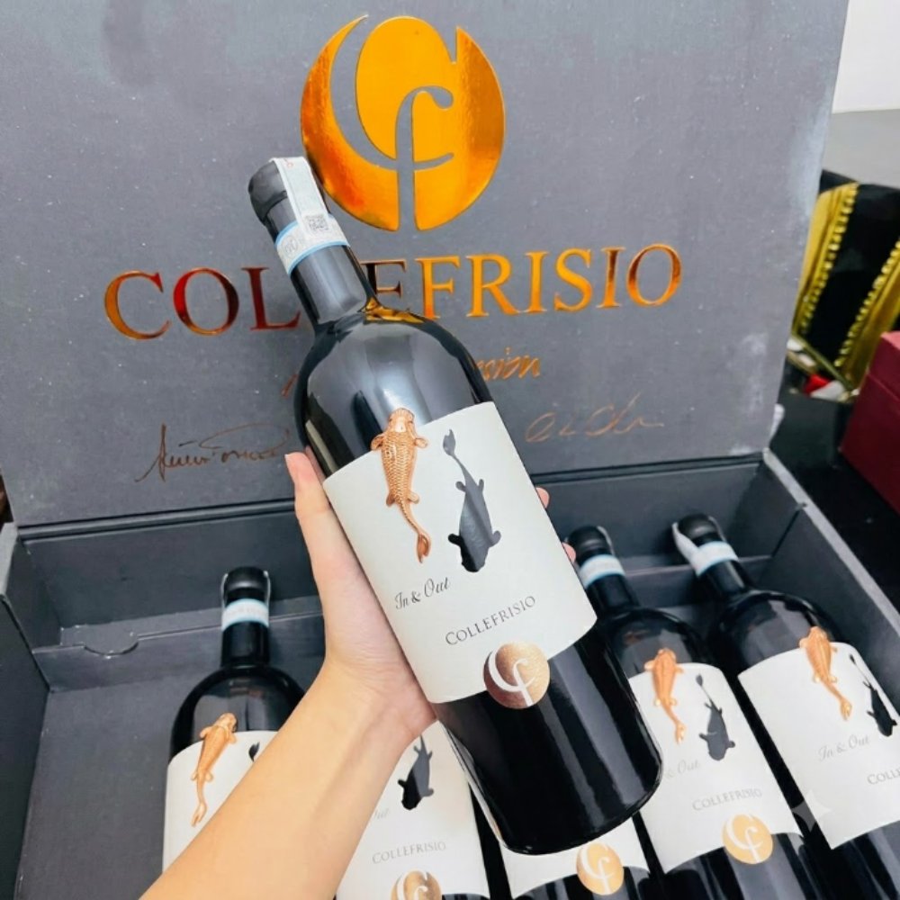 Vang Ý Collefrisio In & Out Pecorino - Cá Chép Trắng  14%
