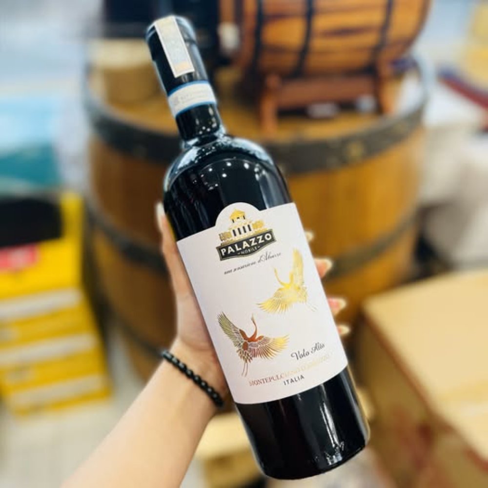 Vang Ý Palazzo Volo Alto Montepulciano d'Abruzzo 14,5%