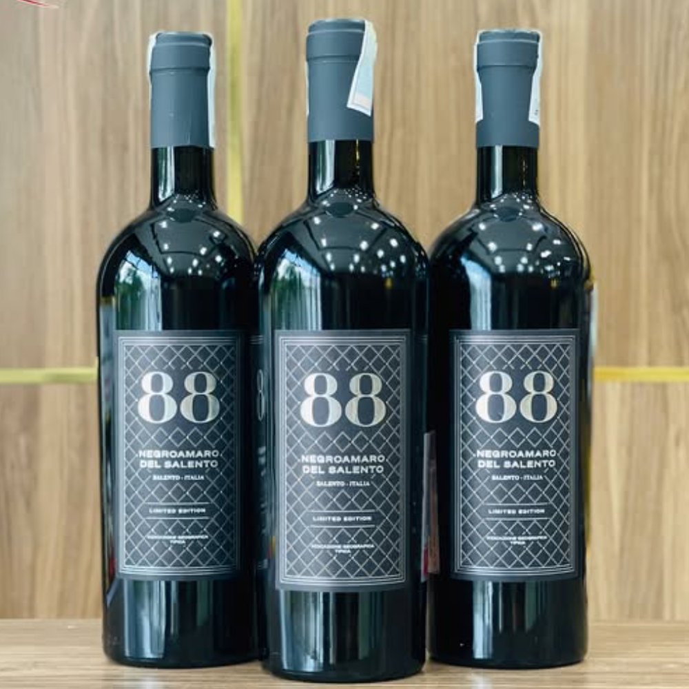 Vang Ý 88 Negroamaro Del Salento 16%