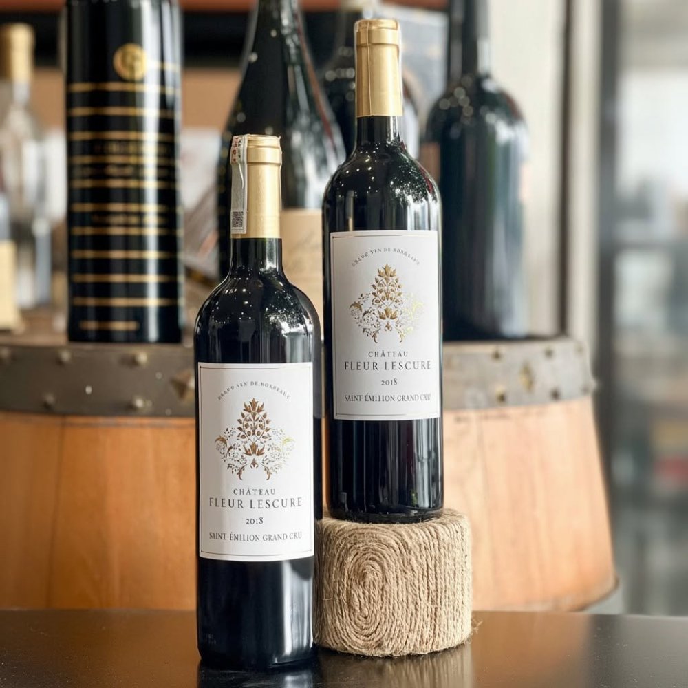 Vang Pháp Chateau Fleur Lescure Saint Emilion Grand Cru 14%